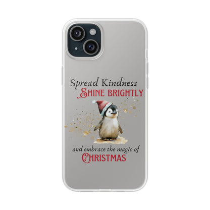 Flexi Cases - Magic of Christmas Penguin - iPhone and Samsung phones