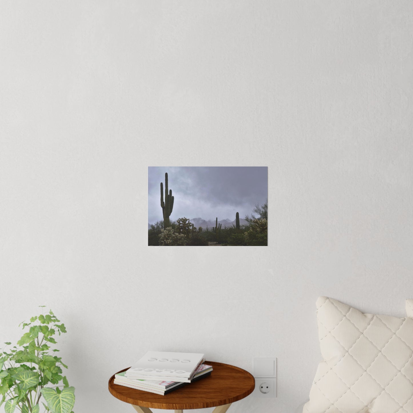 Wall Decals Desert morning fog