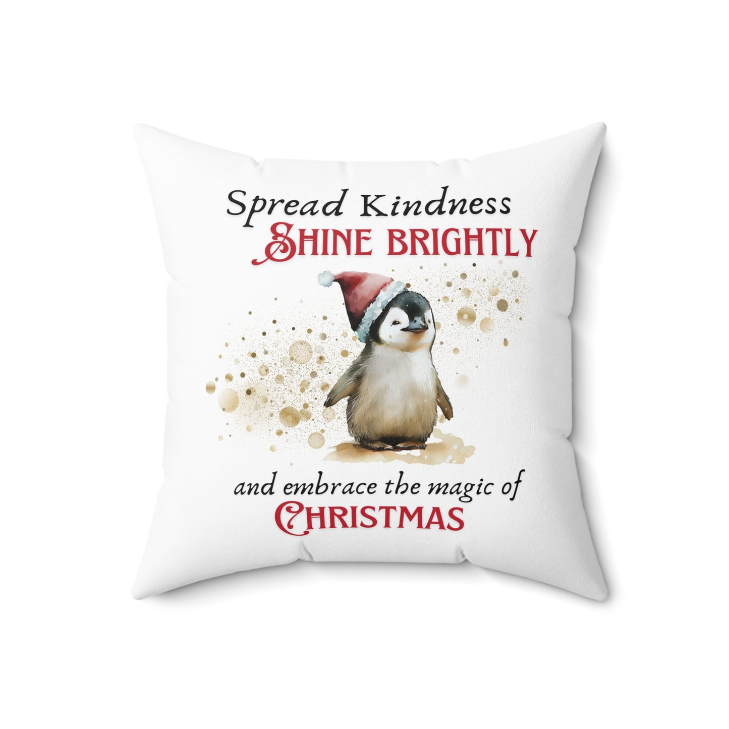 Spun Polyester Square Pillow - Spread Kindness