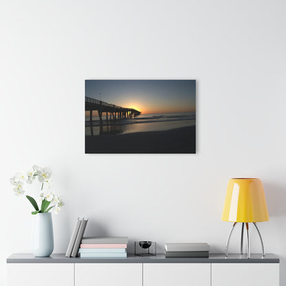 Acrylic Prints (French Cleat) Sunrise at the pier