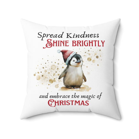 Spun Polyester Square Pillow - Spread Kindness