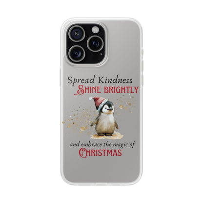 Flexi Cases - Magic of Christmas Penguin - iPhone and Samsung phones