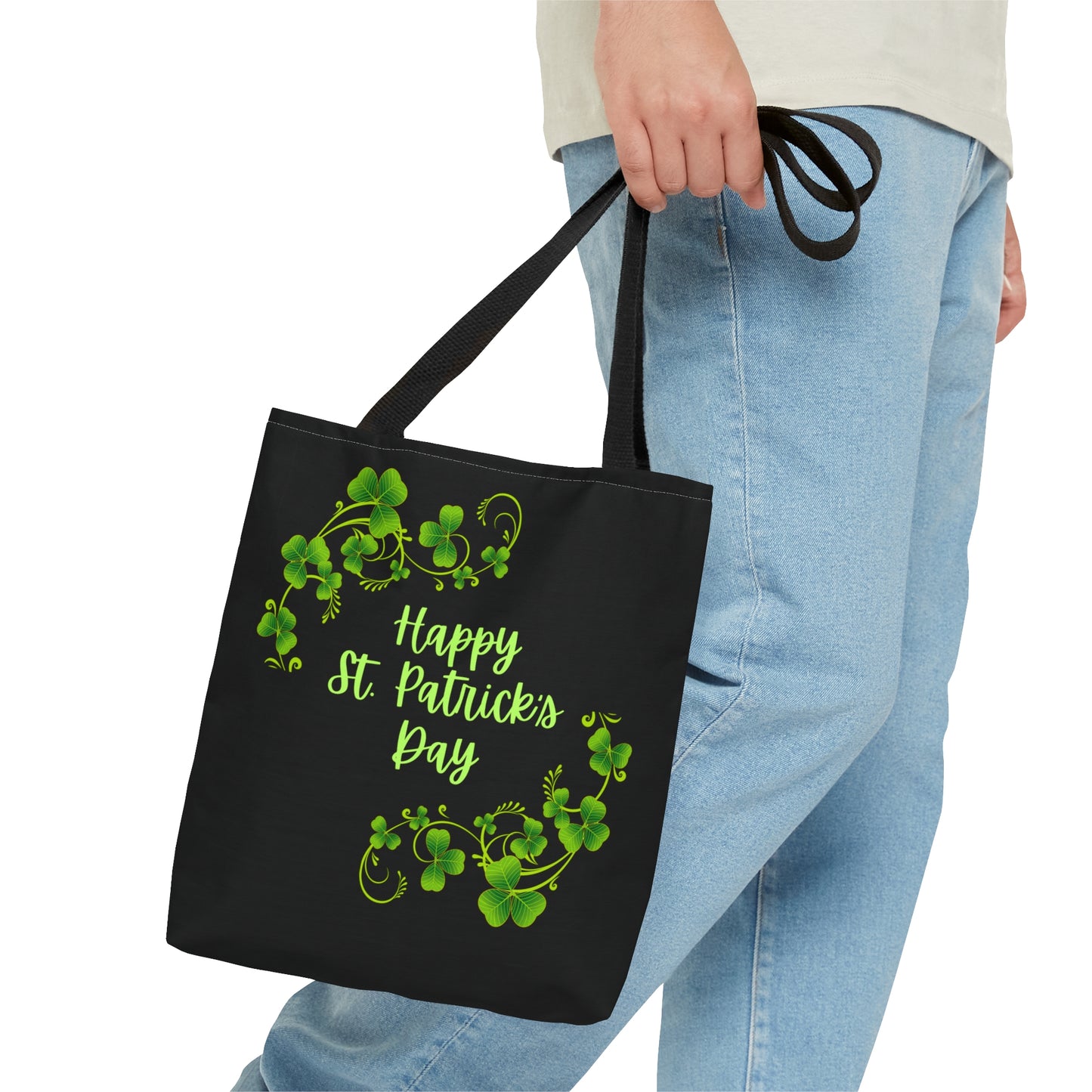 Tote Bag (AOP) Happy St. Patrick's Day