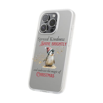 Flexi Cases - Magic of Christmas Penguin - iPhone and Samsung phones