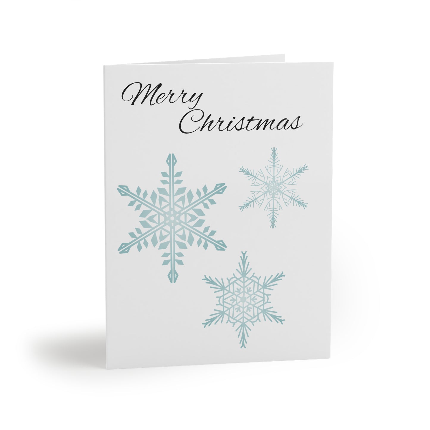 Greeting cards (8, 16, and 24 pcs) Snow Flakes for Christmas