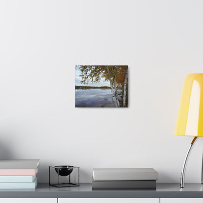 Canvas Gallery Wraps - Morning Autum River View