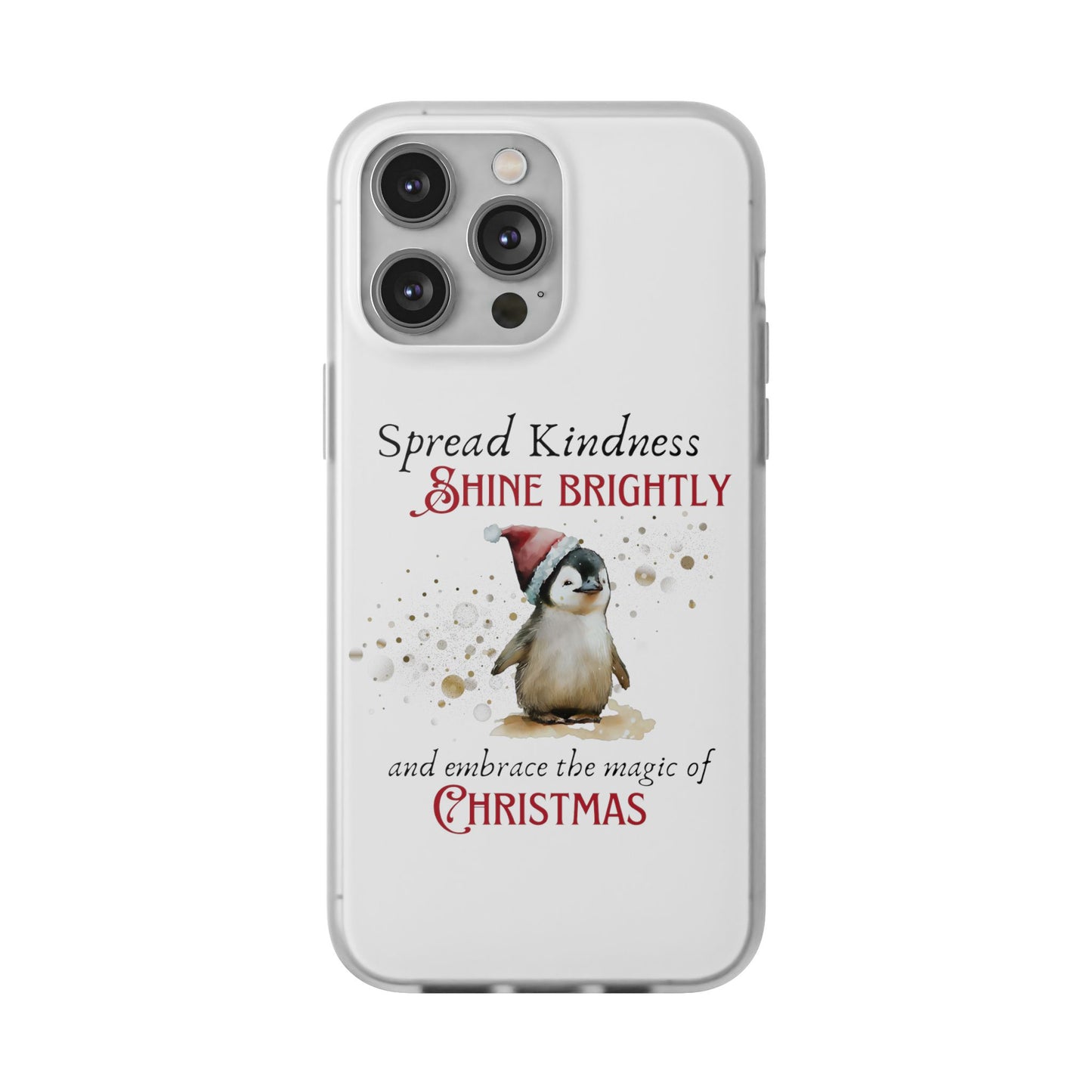 Flexi Cases - Magic of Christmas Penguin - iPhone and Samsung phones