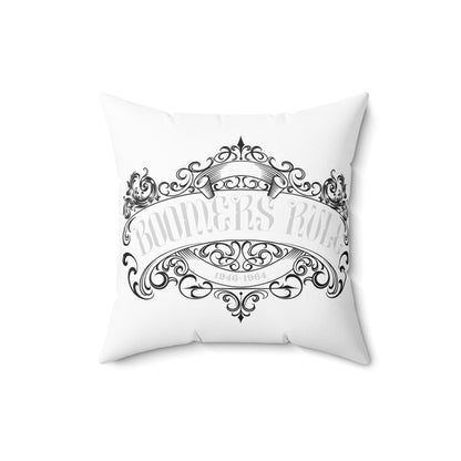 Spun Polyester Square Pillow Boomer Rules