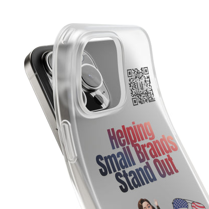 CYB Branded Flexi Cases - iPhone 16 Pro Max - Personalize with your Logo and QR Code