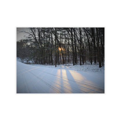 Wall Decals Sizes 18" x 12", 24" x 18", 26" x 24" Winter Sun Beams