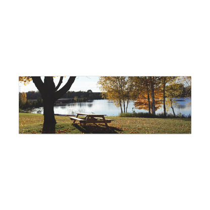 Canvas Gallery Wraps (White Wrap) - Fall picnic anyone