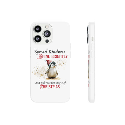 Flexi Cases - Magic of Christmas Penguin - iPhone and Samsung phones