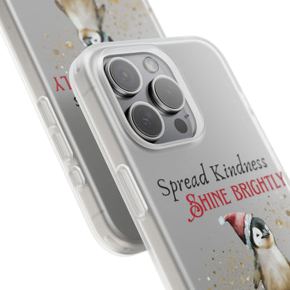 Flexi Cases - Magic of Christmas Penguin - iPhone and Samsung phones