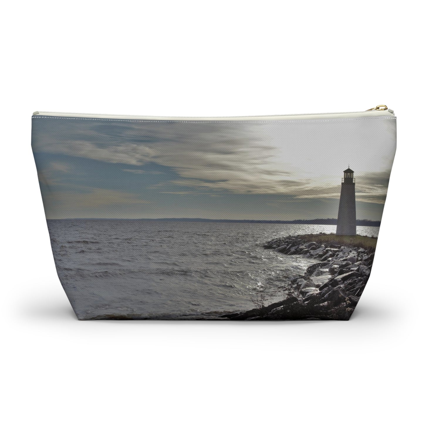 Accessory Pouch w T-bottom  Lighthouse