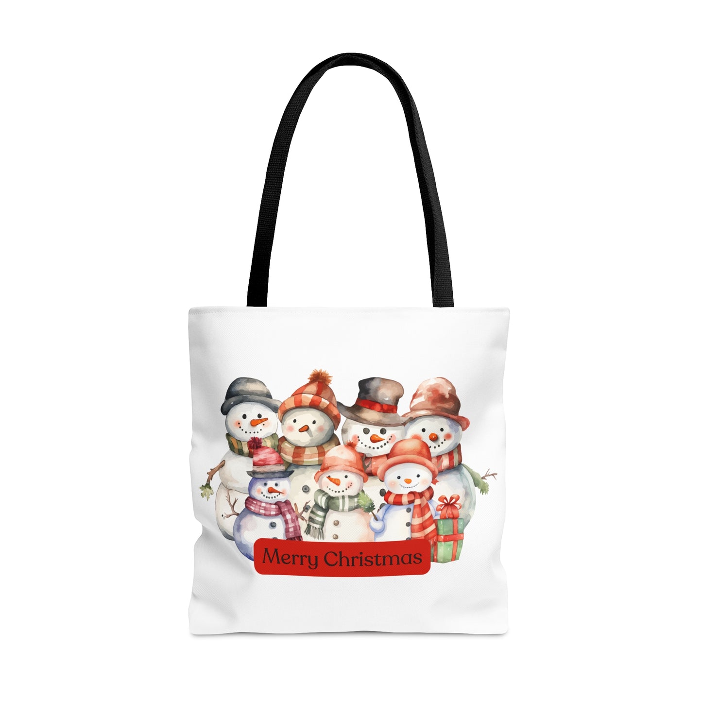 Tote Bag - Snowman Merry Christmas