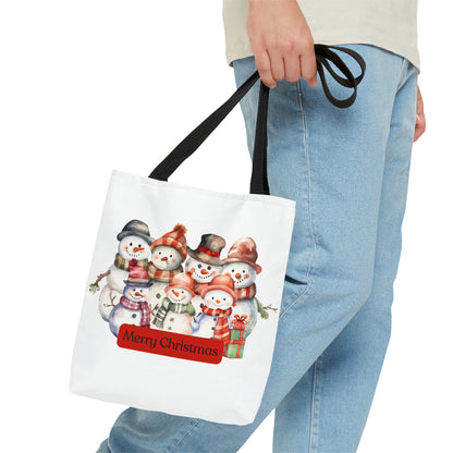 Tote Bag - Snowman Merry Christmas