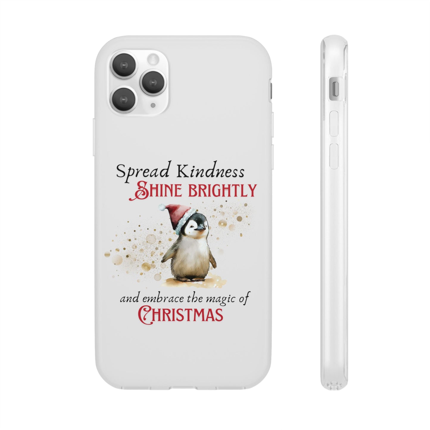 Flexi Cases - Magic of Christmas Penguin - iPhone and Samsung phones