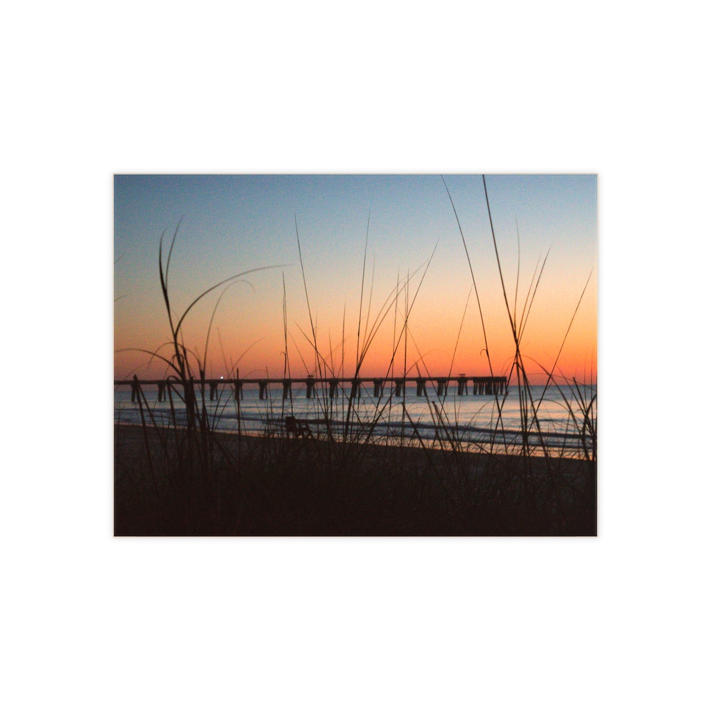 Ceramic Photo Tile - Sunrise at the beach