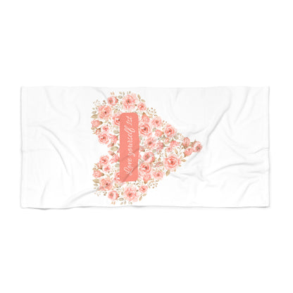 Beach Towel Love yourself first