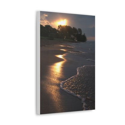 Canvas Gallery Wraps (White Wrap) Sun Kissed Beach