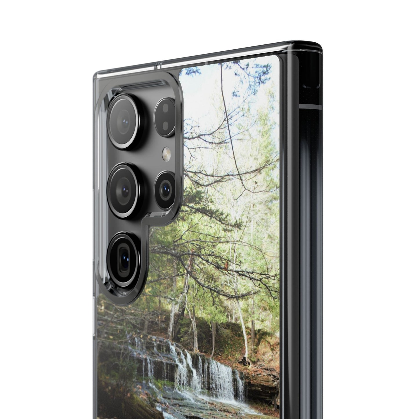 Clear Cases - Samsung Galaxy Series, Plus and Untra, S24, S23, S22, S21 - Waterfall