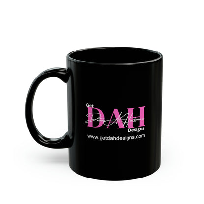 Black Ceramic Mug (11oz, 15oz) DAH Merch