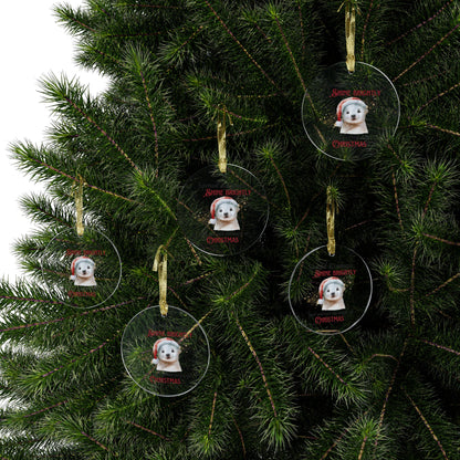 Acrylic Ornaments - Magic of Christmas Baby Seal