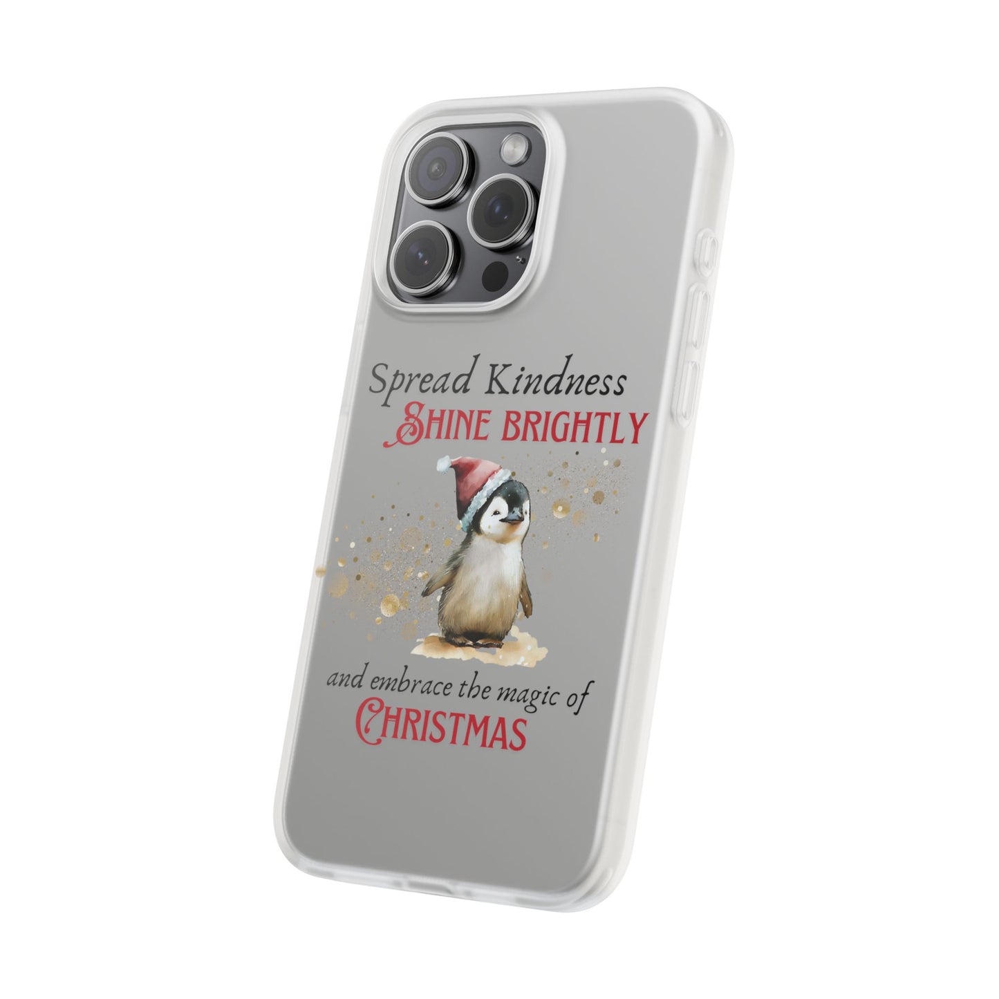 Flexi Cases - Magic of Christmas Penguin - iPhone and Samsung phones