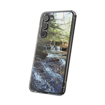 Clear Cases - Samsung Galaxy Series, Plus and Untra, S24, S23, S22, S21 - Waterfall