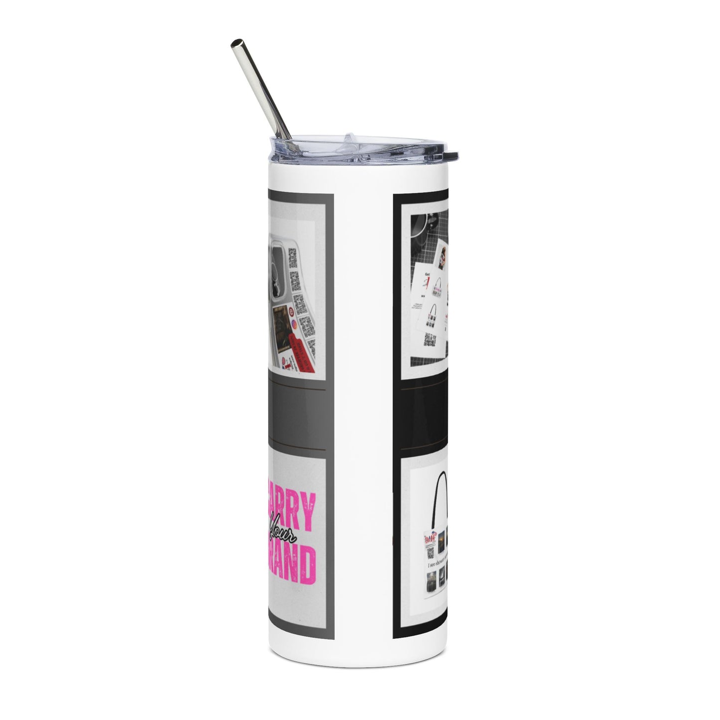 Stainless Steel Tumbler, 20oz - Fueled by Kindness Powered by community