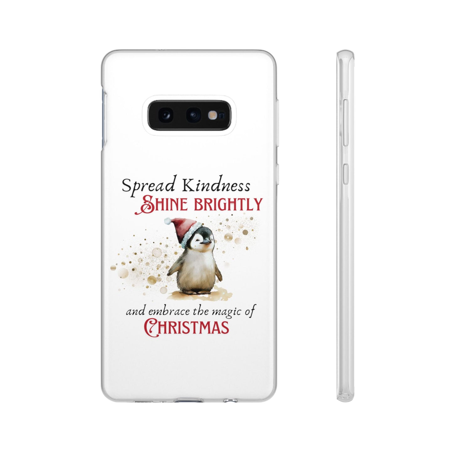 Flexi Cases - Magic of Christmas Penguin - iPhone and Samsung phones