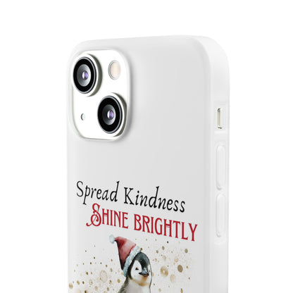 Flexi Cases - Magic of Christmas Penguin - iPhone and Samsung phones