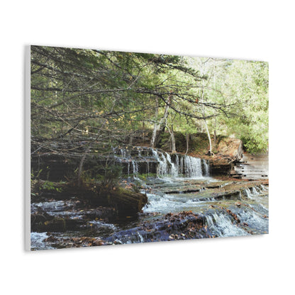 Canvas Gallery Wraps (White Wrap) - Water Fall