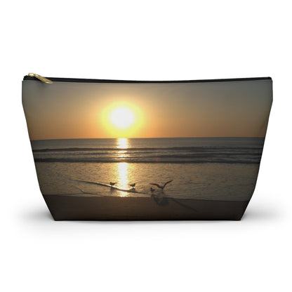 Accessory Pouch w T-bottom  Beach Morning