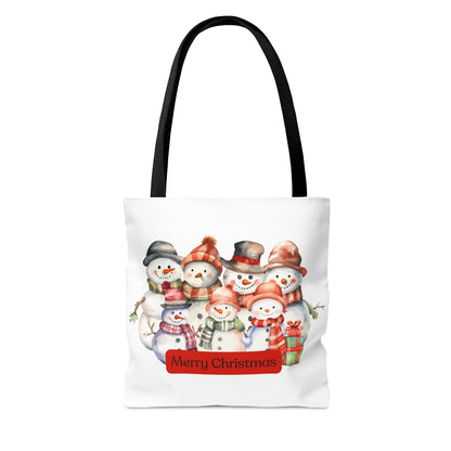 Tote Bag - Snowman Merry Christmas