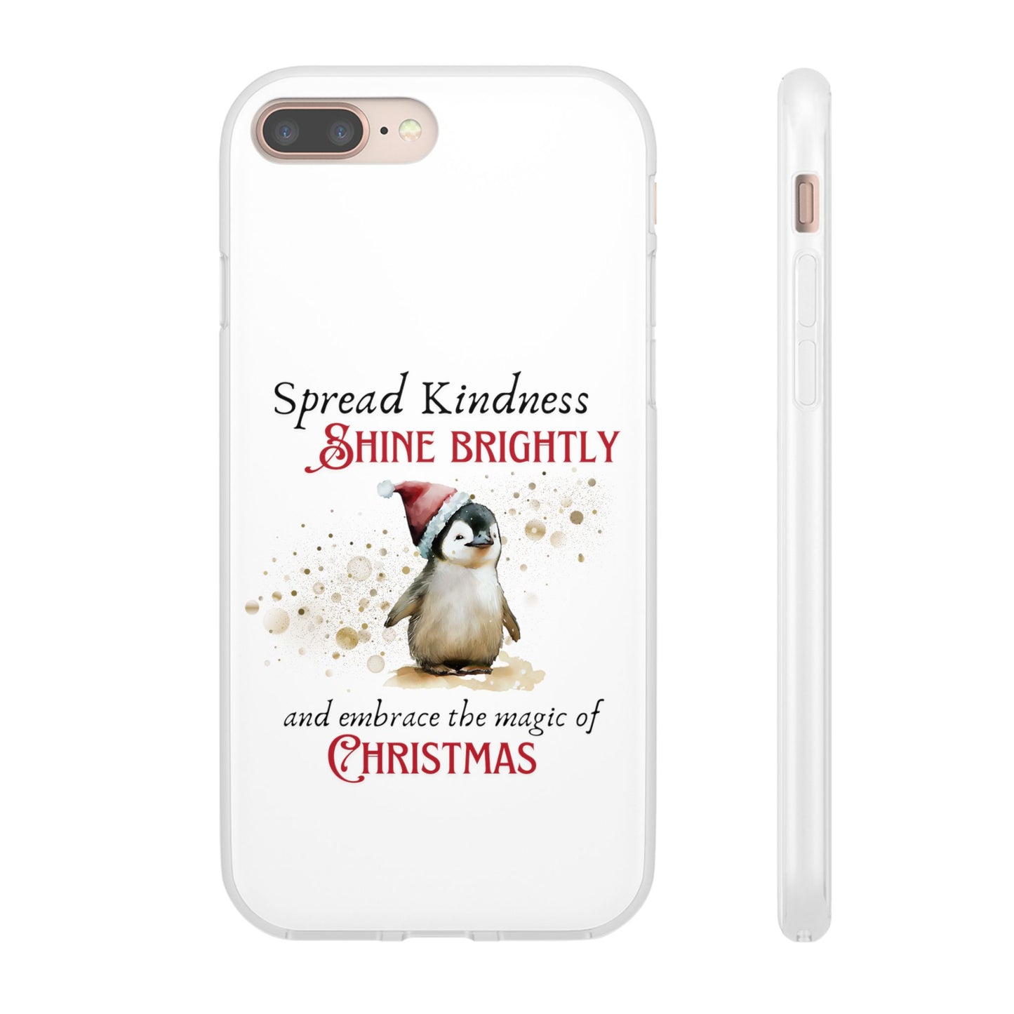 Flexi Cases - Magic of Christmas Penguin - iPhone and Samsung phones