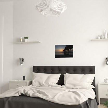 Satin Posters (210gsm) Early Morning Beach Horizontal