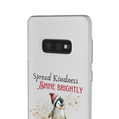 Flexi Cases - Magic of Christmas Penguin - iPhone and Samsung phones