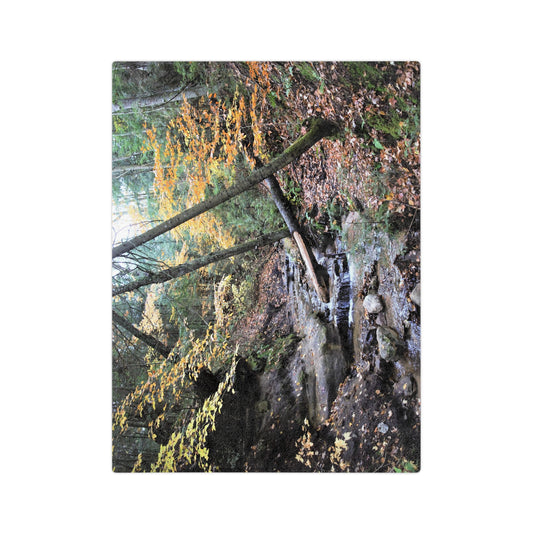 Velveteen Minky Blanket - Babbling Brook