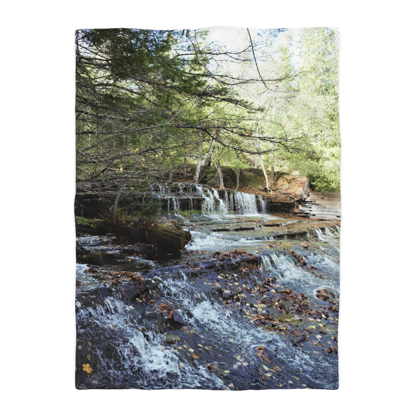 Microfiber Duvet Cover - Waterfall