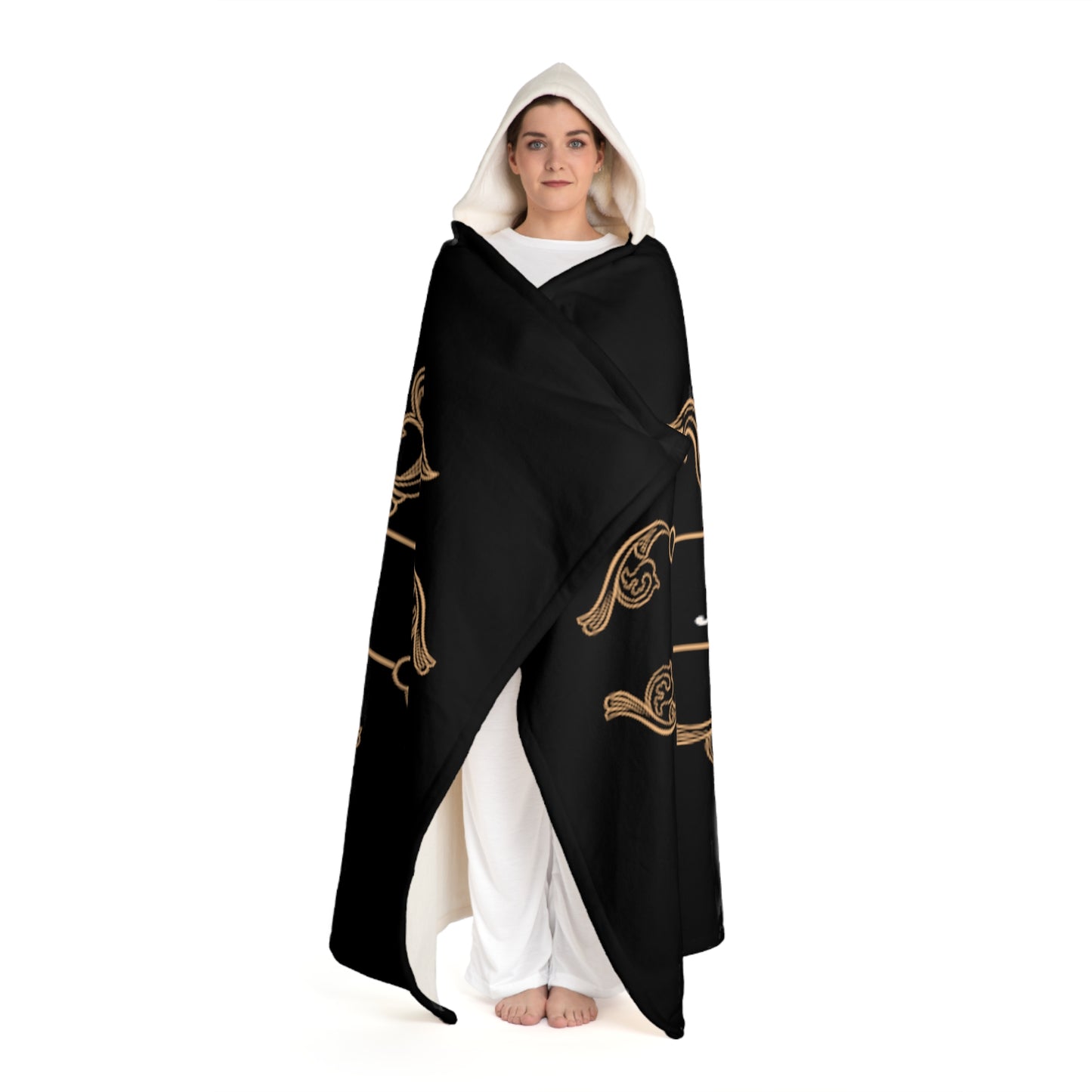 Hooded Sherpa Fleece Blanket - Generation X