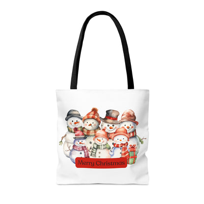 Tote Bag - Snowman Merry Christmas