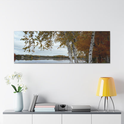 Canvas Gallery Wraps - Morning Autum River View