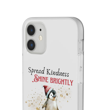 Flexi Cases - Magic of Christmas Penguin - iPhone and Samsung phones