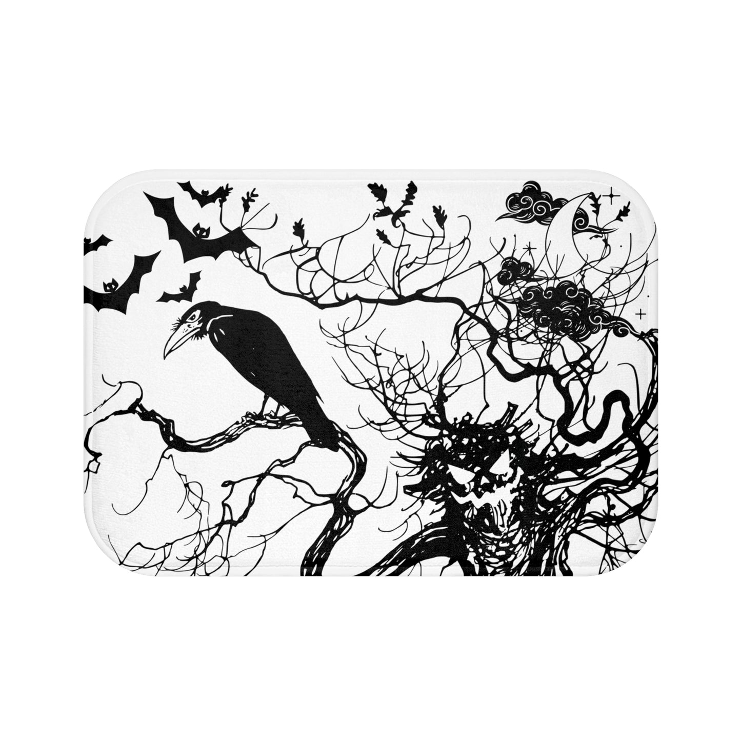 Bath Mat - Spook Raven