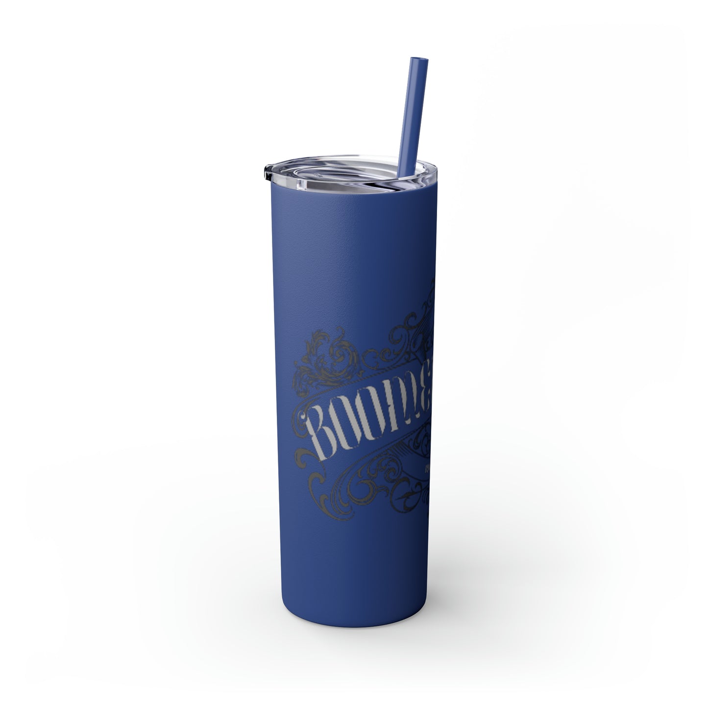 Skinny Tumbler with Straw, 20oz - Boomers Rule