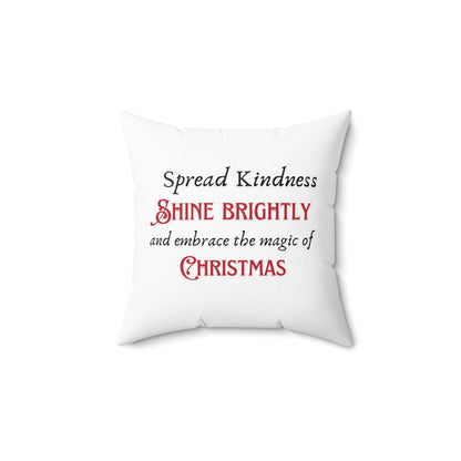 Spun Polyester Square Pillow - Spread Kindness