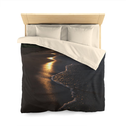 Microfiber Duvet Cover - Sunlight kissed beach