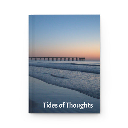 Hardcover Journal Matte - Tides of Thoughts