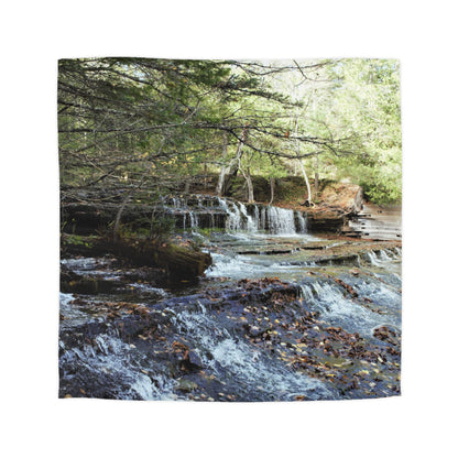 Microfiber Duvet Cover - Waterfall